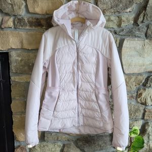 Lululemon Down For It All Jacket 10 Porcelain Pink First Release